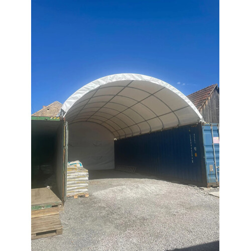 C2640 - 8m x 12m x 3m - 750g/m2 - bílý