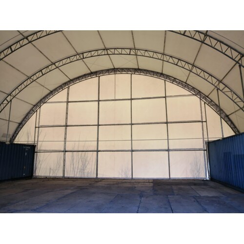C3340S 10m x 12m x 3,6m - 900g/m2 - bílá - 2m arch space