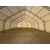 Plachtová hala - 12,2m x 27,45m x 6,4m - 409021DP - BÍLÁ